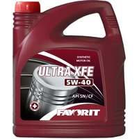 Моторное масло Favorit Ultra XFE 5W-40 4л