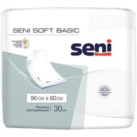 Пеленки Seni Soft Basic 90х60 (30 шт)