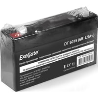Аккумулятор для ИБП ExeGate DT 6015 (6В, 1.5 А·ч)
