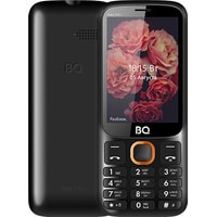 Кнопочный телефон BQ-Mobile BQ-3590 Step XXL+ (черный/оранжевый)