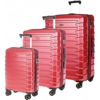 Комплект чемоданов Verage 17106-S/M+/XL (красный кардинал)