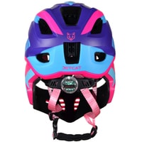 Cпортивный шлем JetCat Fullface Raptor (р. 53-58, pink/purple/blue)