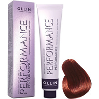 Крем-краска для волос Ollin Professional Performance 6/4 темно-русый медный