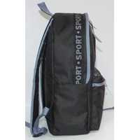 Городской рюкзак Rise М-358 (черный/голубой)