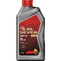 Моторное масло S-OIL SEVEN RED #9 SN 5W-40 1л