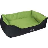 Лежак Scruffs Expedition Box Bed с бортиком 75 см (зеленый)