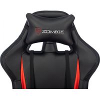 Кресло Zombie Game Tetra (черный/красный)
