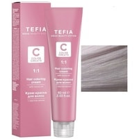 Крем-краска для волос Tefia Color Creats тонер Т 10/17 (экстра светлый блондин пломбир)