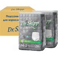 Трусы-подгузники для взрослых Dr.Skipp Active Line M 2 (2x20 шт)