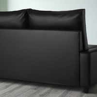 Угловой диван Ikea Фрихетэн 504.488.99 (бумстад черный)