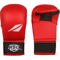 Тренировочные перчатки RSC Sport PU BF BX 1101 L (красный)