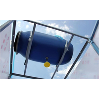 Душевая кабина с баком Агросфера Кабина с раздевалкой (профиль 20x20 мм, 150 л, подогрев)