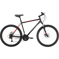 Велосипед Stark Outpost 26.1 D ST р.20 2022 (черный/красный)