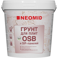 Акриловая грунтовка Neomid для плит OSB 1 кг