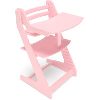 Растущий стул Millwood Вырастайка Eco Prime со съемным столиком (фламинго)