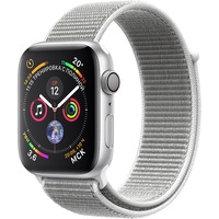 Умные часы Apple Watch Series 4 40 мм (алюминий серебристый/нейлон белая ракушка)