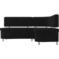 Угловой диван Лига диванов Вегас 105175 (правый, черный)