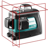 Лазерный нивелир KRAFTOOL LL-3D 34640-4 (с держателем и детектором)