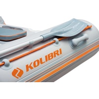 Моторно-гребная лодка Kolibri KM-330D (серый)