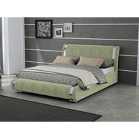 Кровать Ormatek Corso-8 160x200 (велюр, лофти олива)