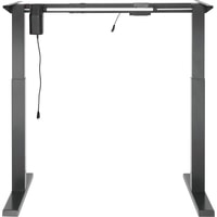 Стол для работы стоя ErgoSmart Electric Desk Compact (альпийский белый/черный)
