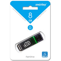 USB Flash SmartBuy Dark Grey 8GB [SB8GBGS-DG]