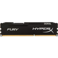 Оперативная память HyperX Fury 2x4GB DDR3 PC3-12800 HX316LC10FBK2/8