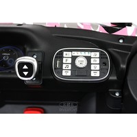 Электромобиль RiverToys T777TT 4WD (розовый камуфляж)