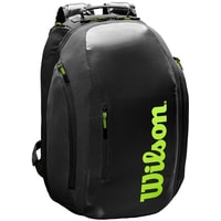 Спортивный рюкзак Wilson Super Tour WR8004301001 (черный/зеленый)
