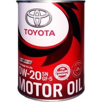 Моторное масло Toyota SN GF-5 0W-20 (08880-10506) 1л