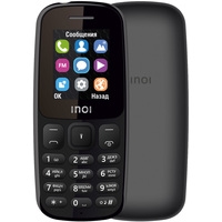 Кнопочный телефон Inoi 100 (черный)