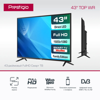 Телевизор Prestigio PTV43SS06Y (черный)
