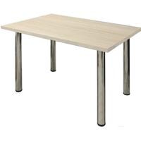Кухонный стол Solt 110x70 (шимо светлый/ноги хром)