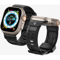 Ремешок Spigen Rugged Ultra Band для Apple Watch (49/45/44/42 мм) (черный)