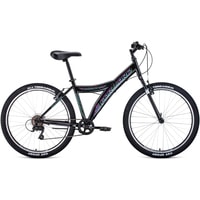 Велосипед Forward Dakota 26 1.0 2021 (черный/синий)