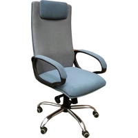 Кресло VIROKO STYLE Laguna LUX ChM (ткань, DMSL, бирюзовый/серый)