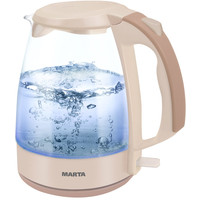 Электрический чайник Marta MT-1053 (бежевый оникс)