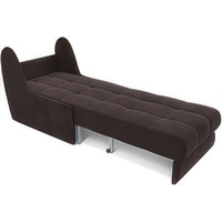 Кресло-кровать Мебель-АРС Барон №2 (микровельвет, коричневый кордрой) в Бобруйске