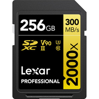 Карта памяти Lexar Professional 2000x SDXC LSD2000256G-BNNNG 256GB