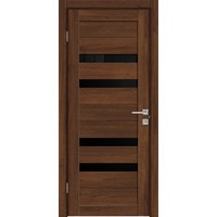 Межкомнатная дверь Triadoors Luxury 578 ПО 90x200 (chester/лакобель черный)