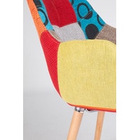 Интерьерное кресло Zuiver Twelve (желтый, красный/коричневый) в Мозыре