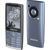 Кнопочный телефон Maxvi P19 (маренго)