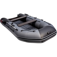 Моторно-гребная лодка Таймень NX 4000 НДНД Pro (графит/черный)