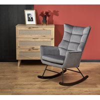 Кресло-качалка Halmar Bazalto (серый)