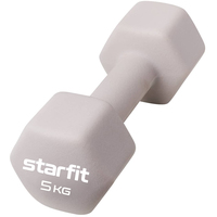 Гантель Starfit DB-201 5 кг (тепло-серый пастель)