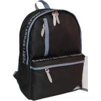Городской рюкзак Rise М-358 (черный/голубой)