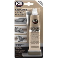  K2 Герметик силиконовый Clear Silicone B255 85г (прозрачный)