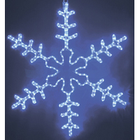3D-фигура Neon-Night Большая Снежинка (95x95 см, синий) [501-332]