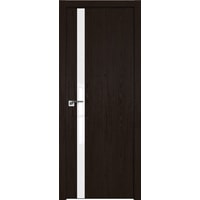 Межкомнатная дверь ProfilDoors 6ZN 80x200 (дарк браун/стекло лак классик)