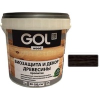 Пропитка GOL Wood Aqua Защитно-декоративная 0.9 кг (палисандр)